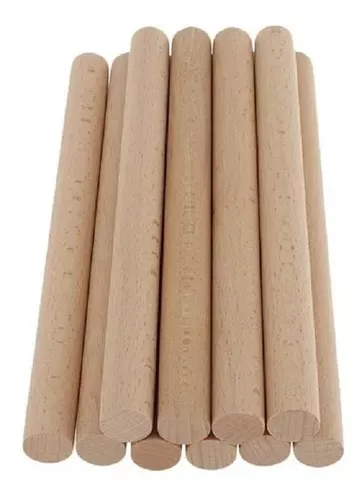 PALO DE MADERA 45CMX6MM GRUESO PZ