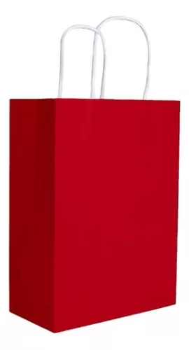 BOLSA PARA REGALO CALTOM BOND CHICA ROJA