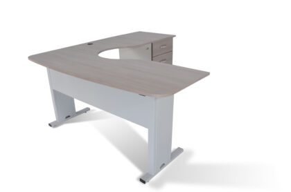 CONJUNTO OPERATIVO VALKA CON LATERAL Y PEDESTAL 19MM 120CM