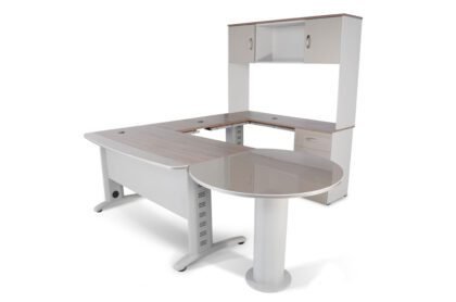 CONJUNTO EJECUTIVO DELTA CON LIBRERO A Y PENINSULA