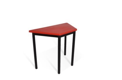 MESA TRAPEZOIDAL IND. 90X40X75CM CUBIERTA DE POLIPROPILENO