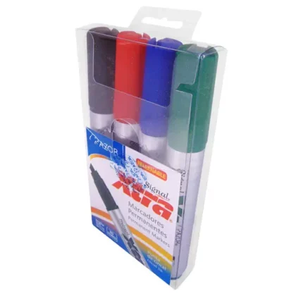 MARCADOR PERMANENTE SIGNAL XTRA AZOR CON 4
