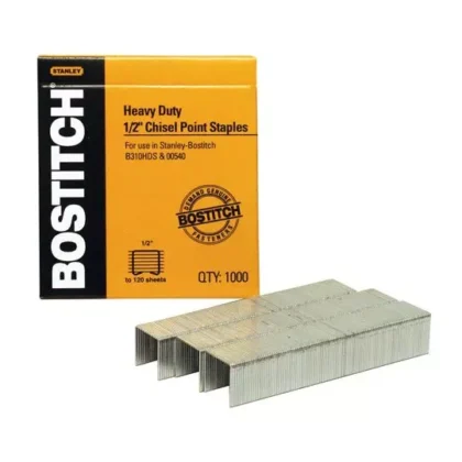 GRAPAS STANLEY BOSTITCH 1/4 6.35MM CON 5000, ENGRAPA HASTA 20 HOJAS