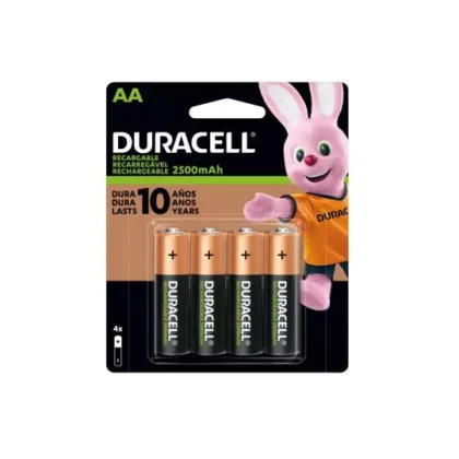 PILA RECARGABLE DURACELL / AA 4PZ