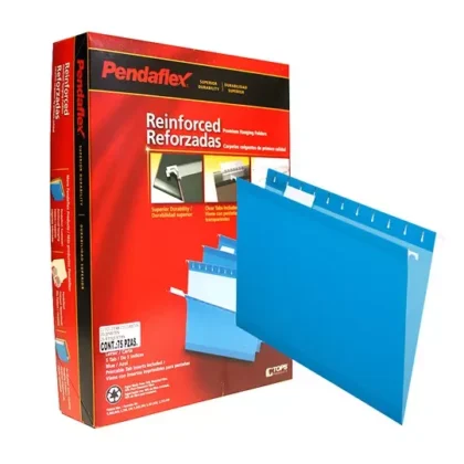 FOLDER COLGANTE PENDAFLEX CTA AZUL CON 25