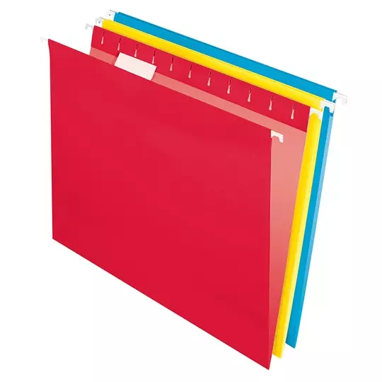FOLDER COLGANTE OXFORD TAMAÑO CARTA COLOR CON 25