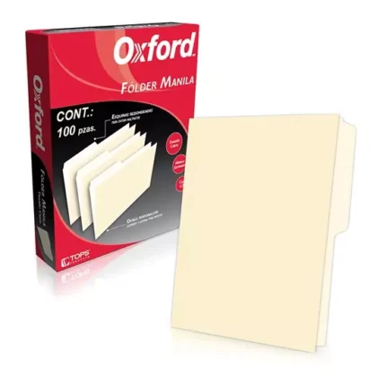 FOLDER OXFORD 1/2 CEJA CARTA CREMA