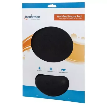 MOUSE PAD MANHATTAN ERGO GEL 434362 NEGRO