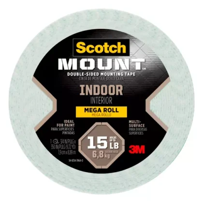 CINTA MONTAJE SCOTH INTERIORES 19MMX8.9M