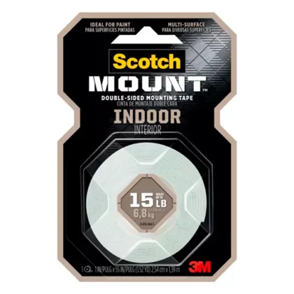 CINTA MONTAJE SCOTCH INTERIORE 25.4X1.39M
