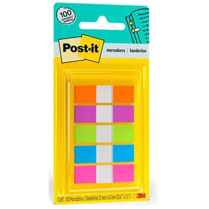 BANDERITAS POST-IT 683-5CB NEON 5 COL
