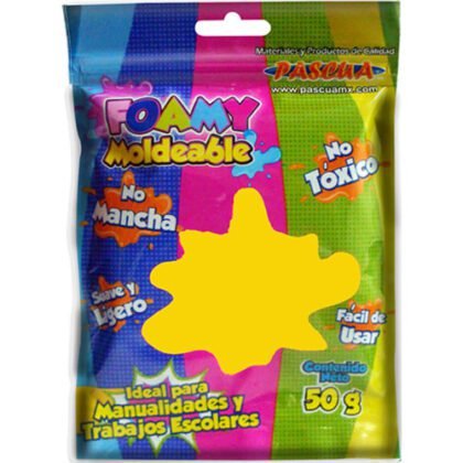 FOAMY MOLDEABLE PASCUA 50GR AMARILLO
