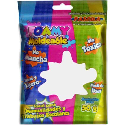 FOAMY MOLDEABLE PASCUA 50GR BLANCO