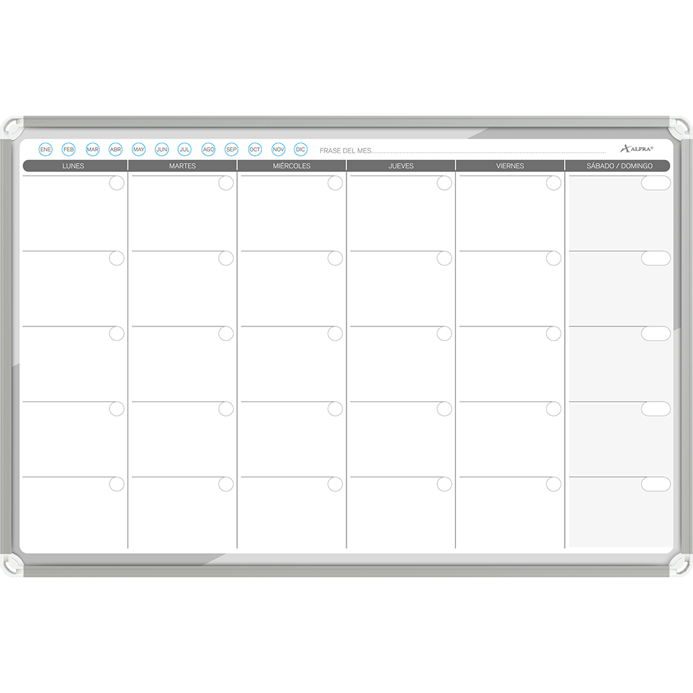 PIZARRON ALFRA MASTERBOARD 60X90CM