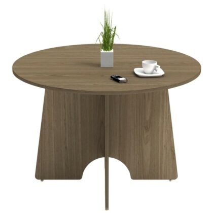 MESA REDONDA OFIK 129 110X75 NOGAL