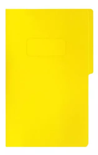 FOLDER CON PALANCA TAMAÑO CARTA PRESS IRASA AMARILLO