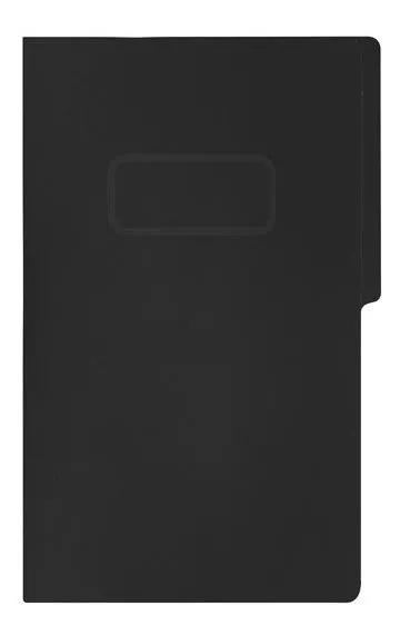 FOLDER CON BROCHE TAMAÑO OFICIO FORTEC NEGRO