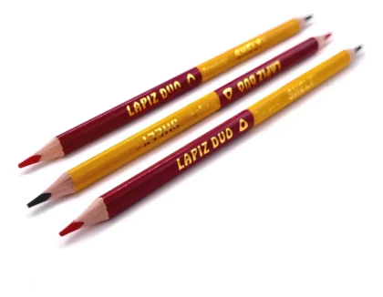 LAPIZ TRIANGULOR SHELY DUO REG GRAF/ROJO