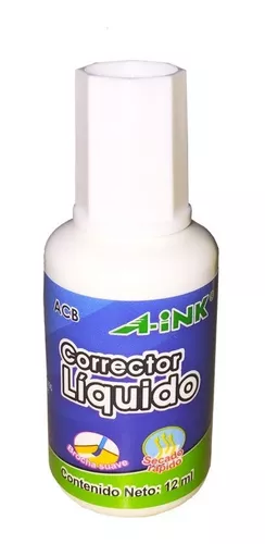 CORRECTOR LIQUIDO MAE A-INK AQUA