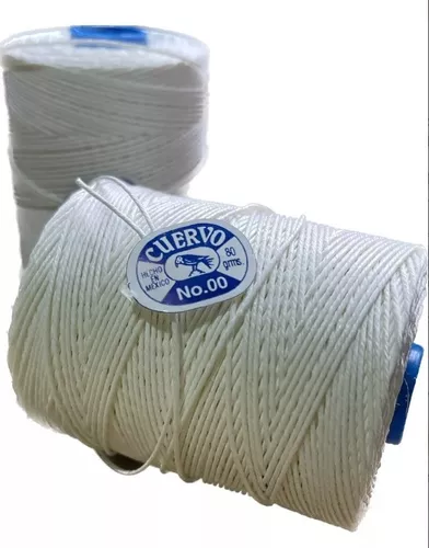 HILO BLANCO CUERVO 80 GR NO.00
