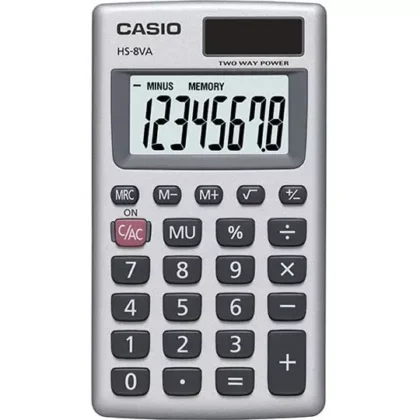CALCULADORA CASIO BASICA 8 DIGITOS