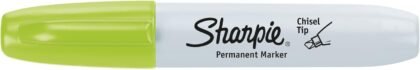 MARCADOR PERMANENTE BEROL SHARPIE CHISEL VERDE CLARO