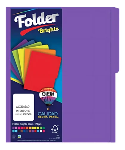FOLDER DIEM OFICIO MORADO INTENSO 27