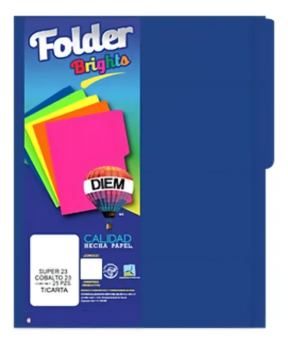 FOLDER DIEM CARTA SUPER COB 23