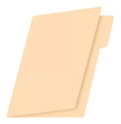 FOLDER DIEM 1/2 CEJA OFICIO CREMA PASTEL