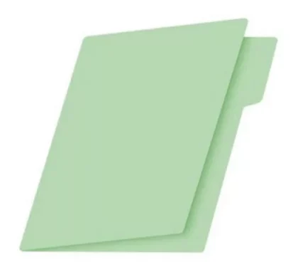 FOLDER DIEM 1/2 CEJA CARTA VERDE 08