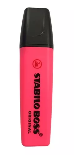 RESALTADOR STABILO BOSS ORIGINAL ROSA NEÓN