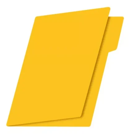 FOLDER FORTEC INTENSO OFICIO AMARILLO