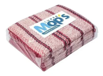 JERGA SUPER MOPS185 GENERAL ROJA 100X60C