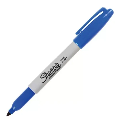 MARCADOR PERMANENTE SHARPIE FINO AZUL BEROL