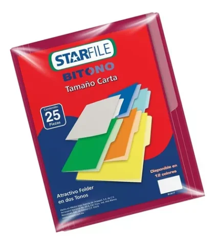 FOLDER STARFILE BITONO CARTA BORGOÑA