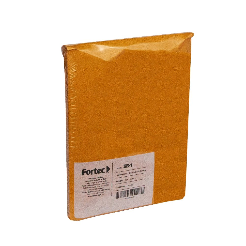 SOBRE BURBUJA FORTEC 18.41X30.48 SB-1