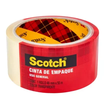 CINTA EMPAQUE SCOTCH 301T 48X50 TRANSPARENTE