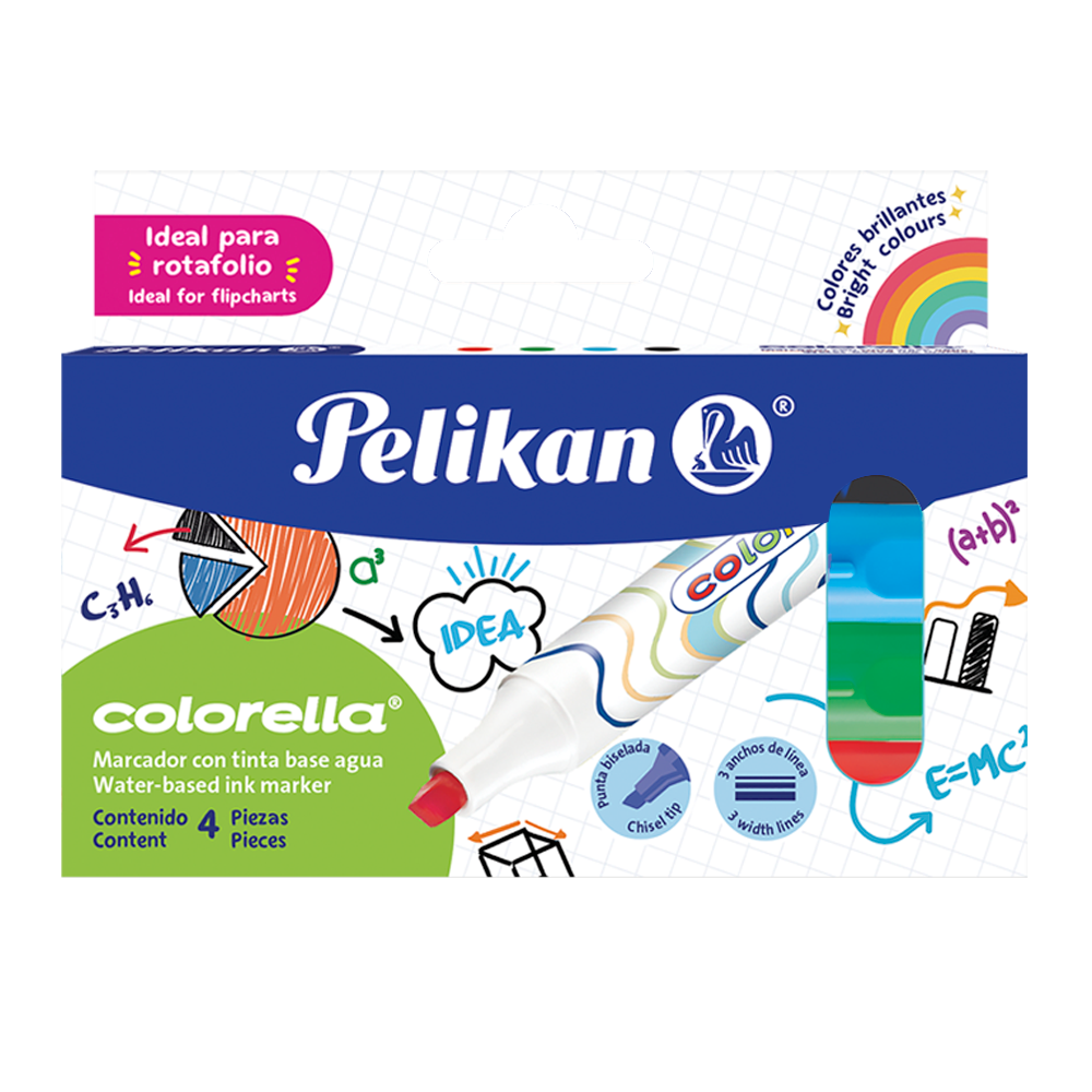 PLUMON PELIKAN COLORELLA CON 4 BASIC