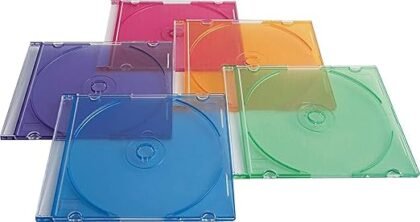 ESTUCHE PARA CD-DVD OM COLORES
