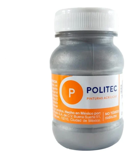 PINTURA POLITEC 100ML 701 PLATA