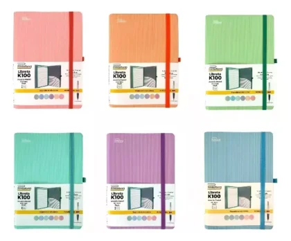 LIBRETA K100 PASTEL PRINTAFORM RAYA 100 HOJAS