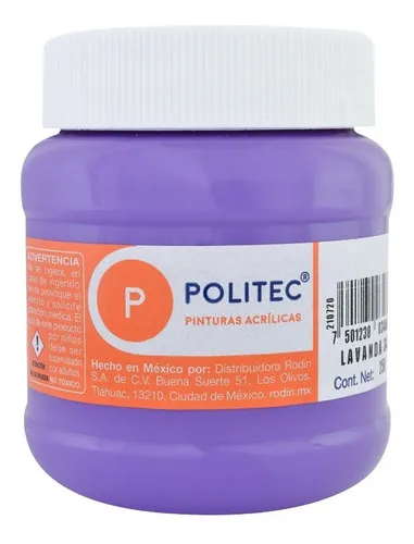 PINTURA POLITEC 250ML 311 VIOLETA CLARO