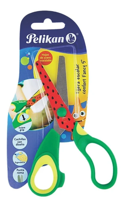 TIJERA PELIKAN ESCOLAR 5" FANCY ERG