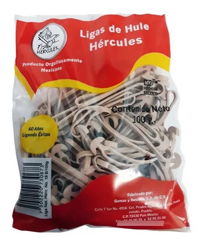 LIGA HULE NATURAL NO.18 HERCULES 80G