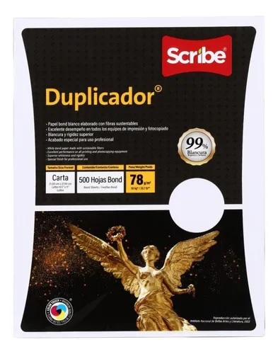 PAPEL BOND DUPLICADOR CARTA 78G 500H