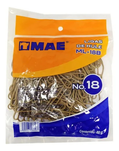 LIGA HULE NATURAL NO.18 MAE 100GRS