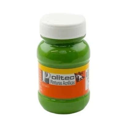 PINTURA POLITEC 100ML 328 VERDE HOJA