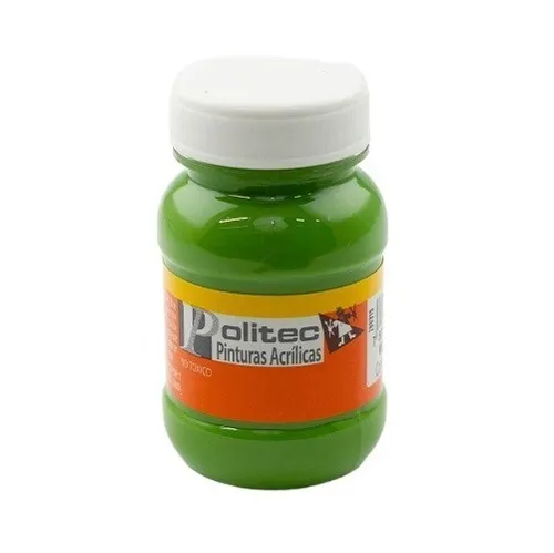 PINTURA POLITEC 100ML 328 VERDE HOJA