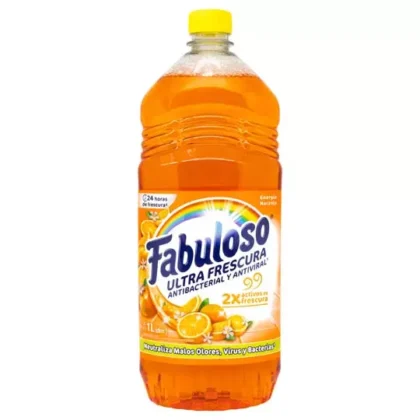 LIMPIADOR MULTIUSOS FABULOSO AROMA NARANJA 1 LT