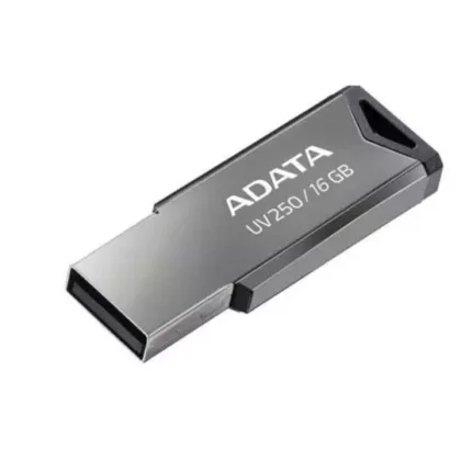 MEMORIA FLASH ADATA UV250 16GB USB 2.0 PLATA